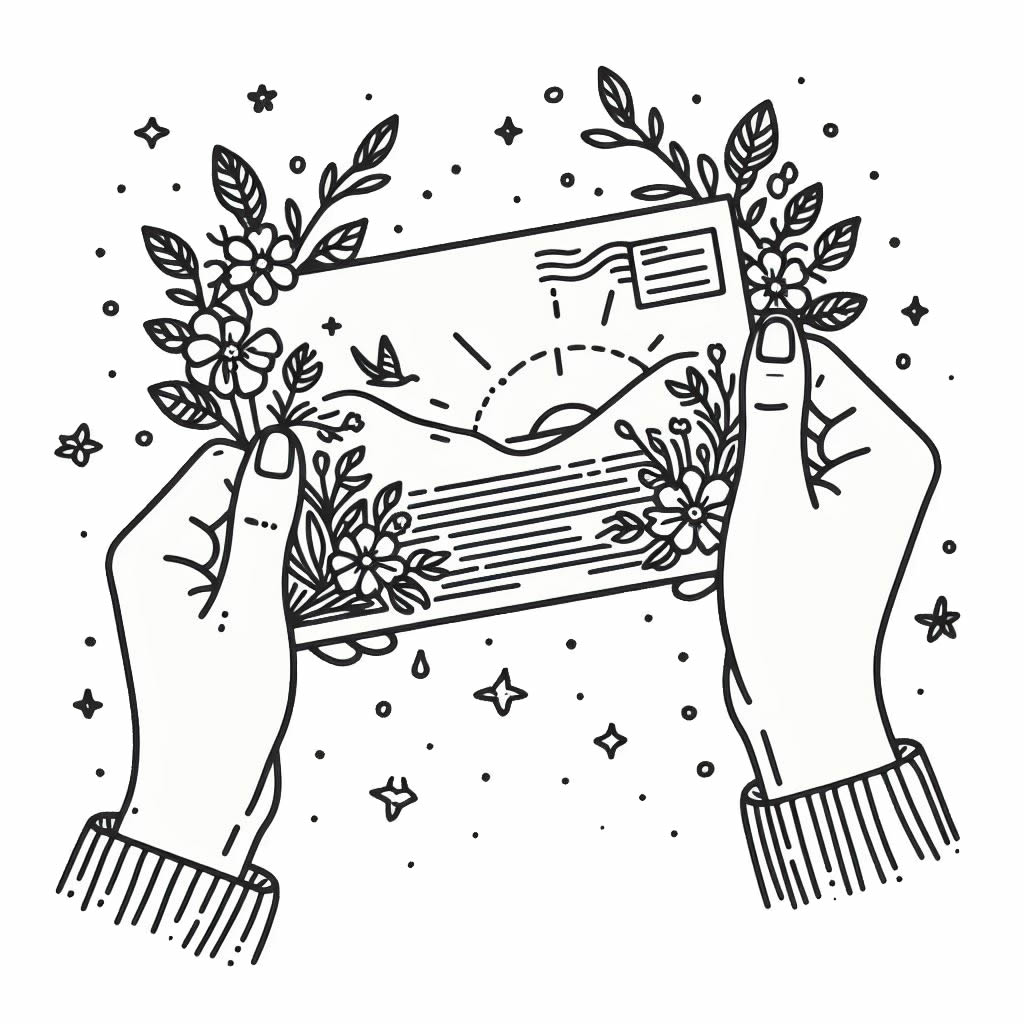Receive a postcard