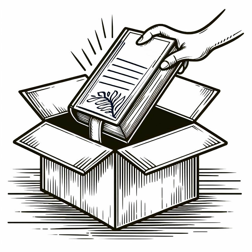 Receive a book